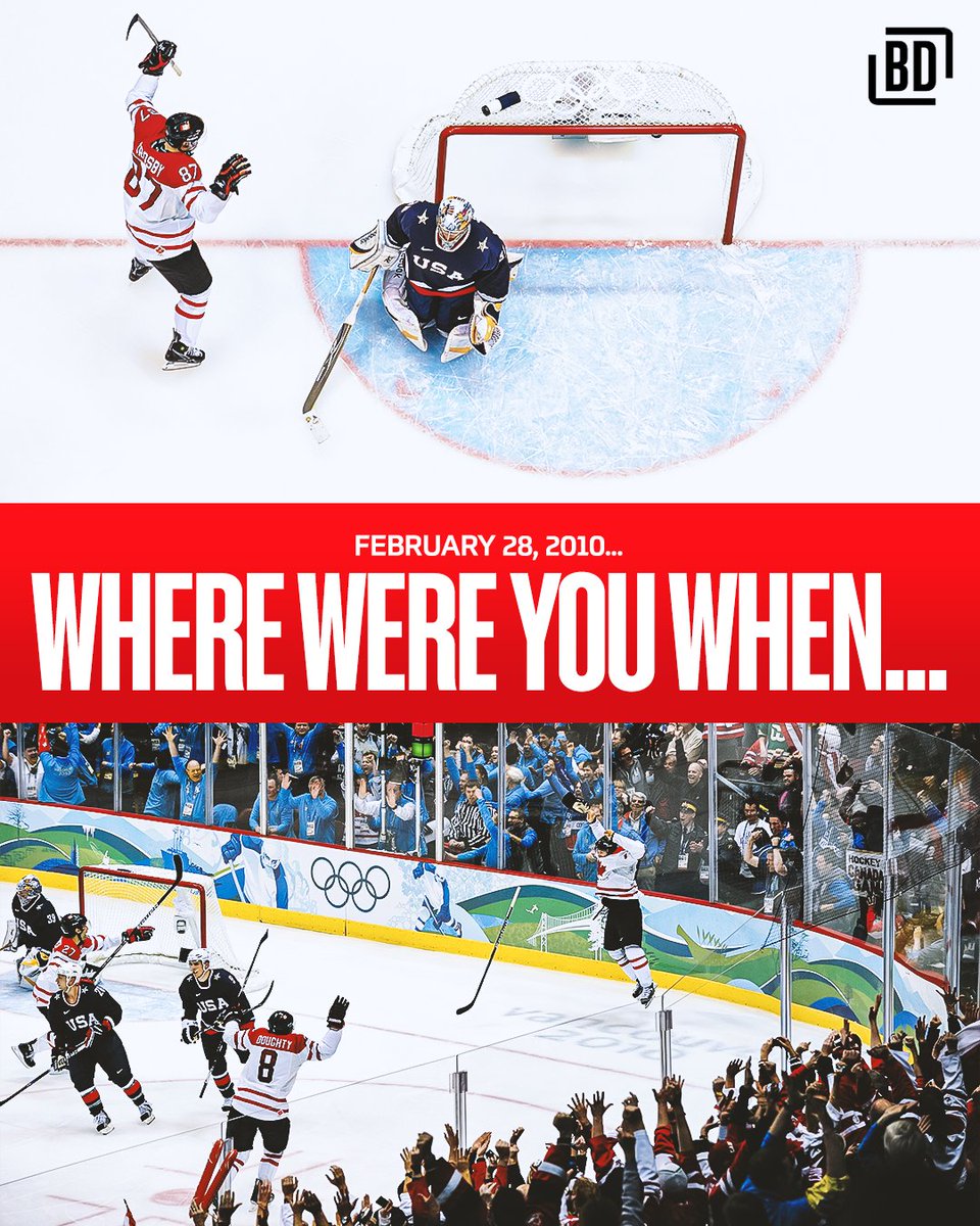 BarDown's tweet image. The definition of a “where were you when” moment. 🇨🇦
Tell us where you were when Crosby scored the Golden Goal. ⬇️