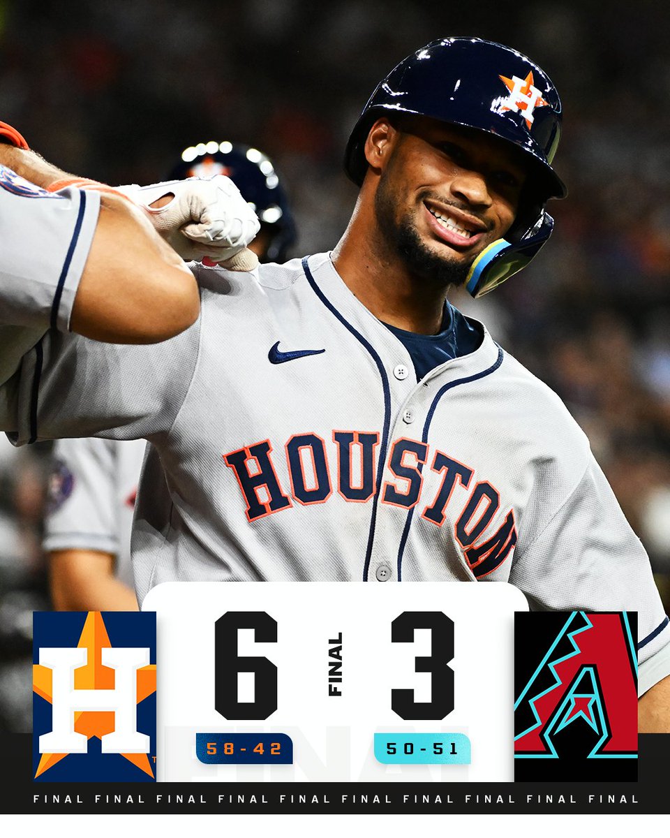 MLB's tweet image. Brice Matthews cracks his 1st and 2nd Major League homers in an @Astros victory.