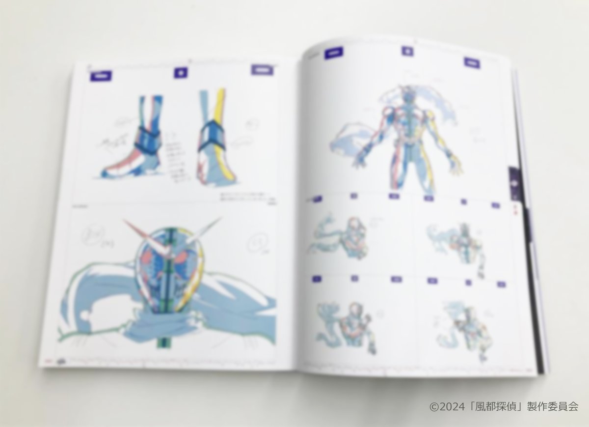 studioKAI_inc's tweet image. /
劇場版『#風都探偵 仮面ライダースカルの肖像』
設定・原画集 本日発売🏍
\
本日は収録内容から原画ページをご紹介!
幻のフォーム・サイクロンスカルに関する原画もたっぷり収録しています!
原画集もぜひ隅々までお楽しみください!
ご購入はこちら🔽
shop.toei-video.co.jp/Form/Product/P…
#FUUTOPI…