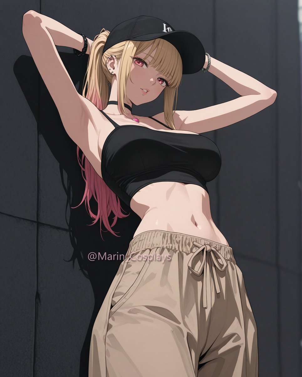 Marin_Cosplays's tweet image. Marin is here to get you through the week 💋
#marinkitawaga #aiart