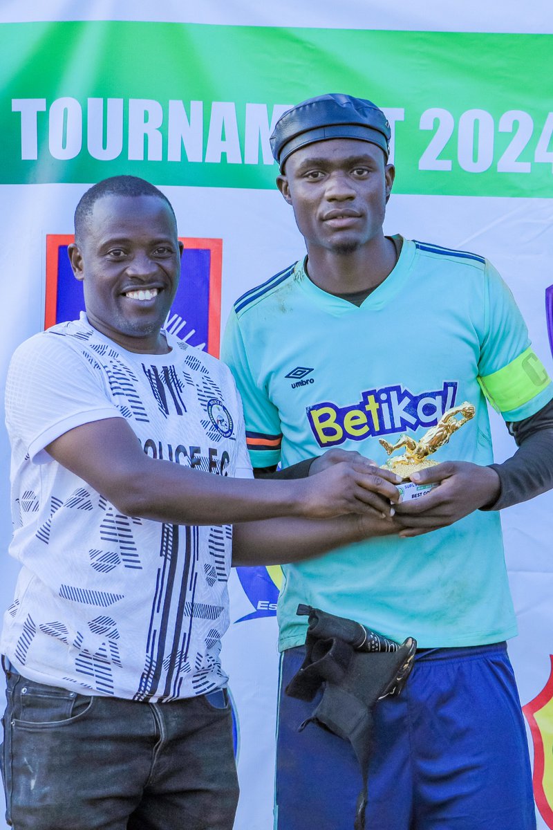 PFFAULTD's tweet image. Kiruma Patrick SC VILLA fans team Best Goalkeeper SUPL pre-season fans cup 2024-2025.
#DifferentClubsOneDestiny
#SUPLFansCupEditionOne