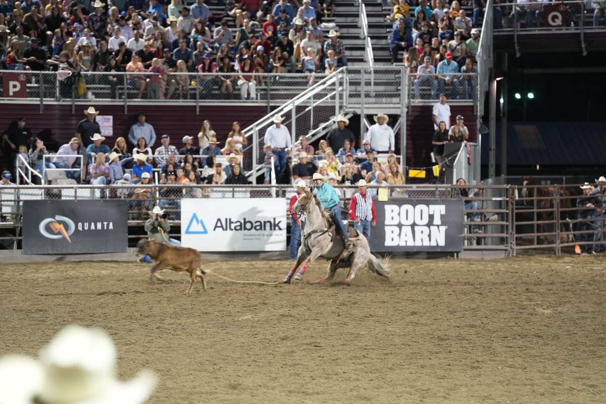 LGHendersonUtah's tweet image. Starting the pioneer celebrations in style at the Spanish Fork Fiesta Days Rodeo, one of the best rodeos in the state! 🤠