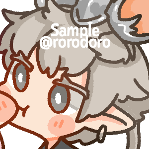 ↻ + ♡  

🤍 My vgen is open! Here's a very cute cheek monch ych icon/emote for everyone!   

———— Link under reply!