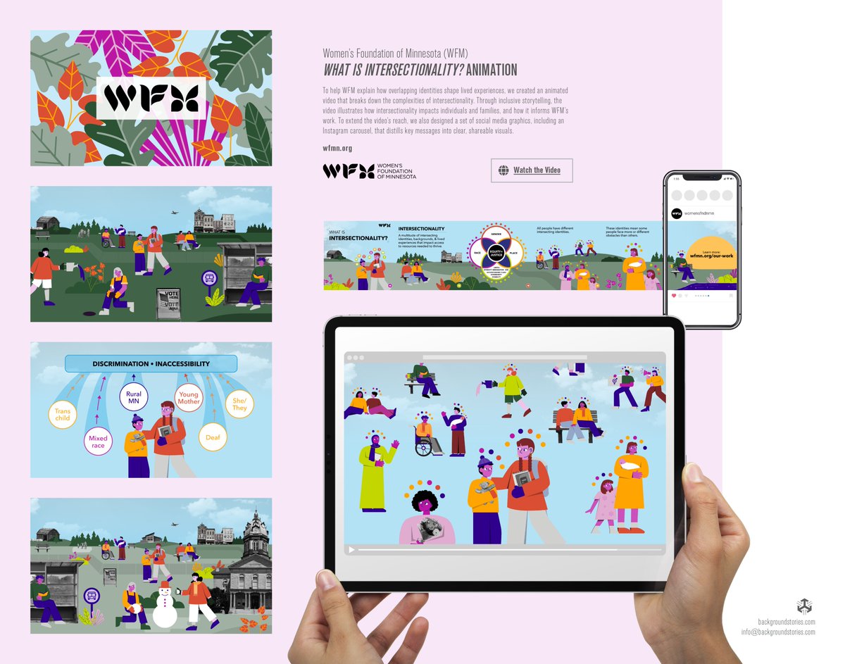 🎥✨ How do overlapping identities shape our experiences?

We teamed up with <a href="/WomensFndnMN/">Women's Foundation of Minnesota</a> to create an animated video on intersectionality — plus social graphics to share its key messages.

Watch the full video ➡️ youtu.be/25fz0C6lgRs?si…