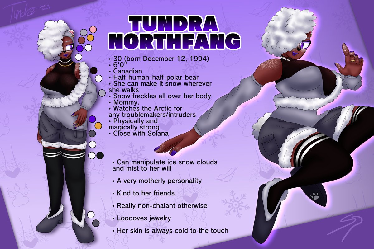 SonicPowerYT's tweet image. [C0mm, reference sheet]
TUNDRA NORTHFANG!

Ref sheet for @TheUrsamaru&apos;s lovely OC &amp;lt;3
(that I helped design hehe) 

#sonicpowerart #art #ArtistOnTwitter