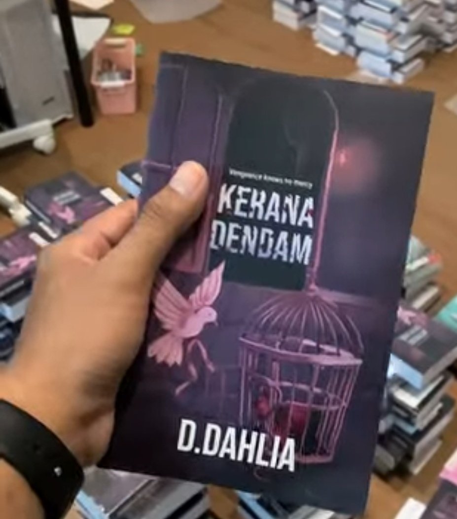 prologmed's tweet image. Korang! Stok Kerana Dendam sudah ada di kedai oren kami.