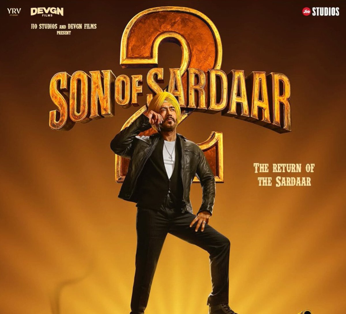 Fearless_Nitin's tweet image. ADians Get ready for laughter riot with Jassi Randhawa&apos;s full blown madness #SonOfSardaar2 Trailer2  Out Today 11 am #SardaarIsBack #SOS2  #AjayDevgn