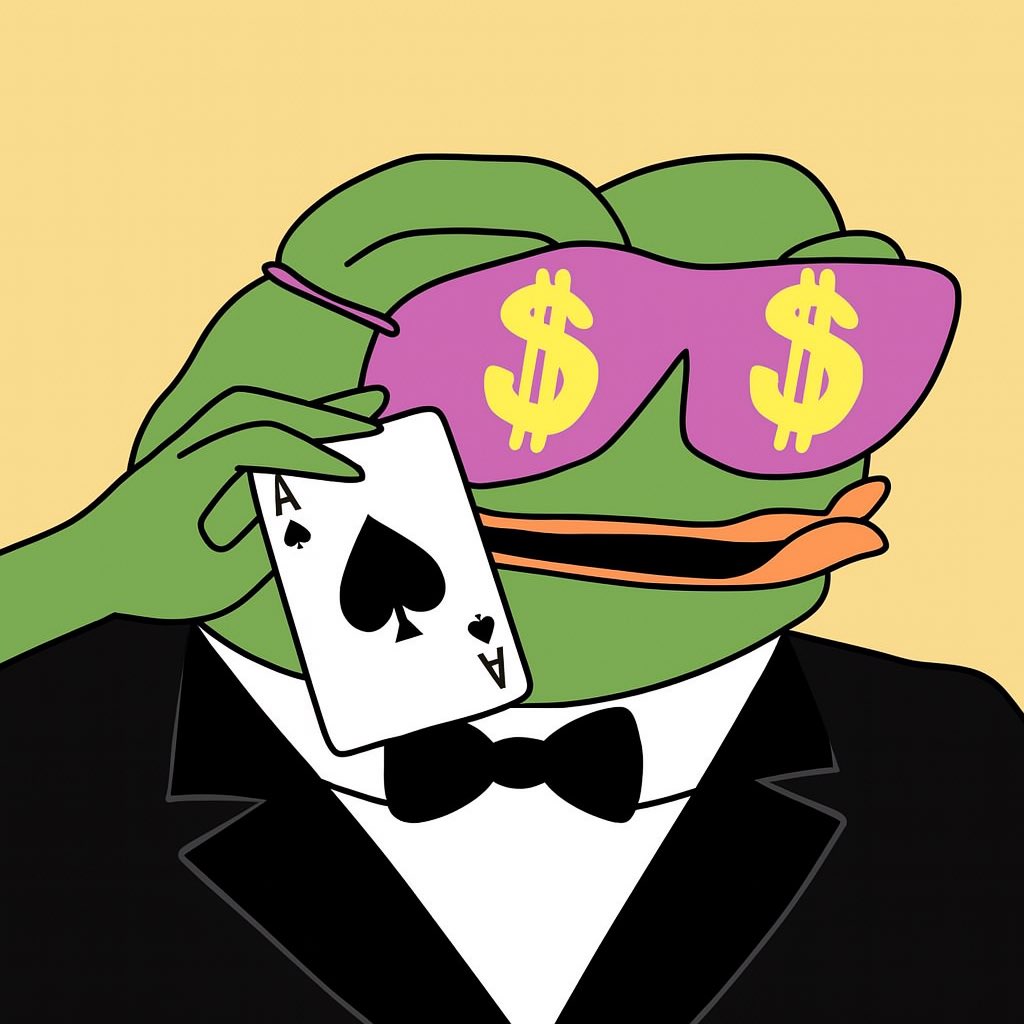 CavinKrenik's tweet image. The time for bluffing is over—we’re ready to show our hand.
Bet big. Bet bold. Bet $WEPE.
#WallStreetPepe #WEPE #MemeCoinMadness #AceUpOurSleeve
@WEPEToken 🐸⚔️