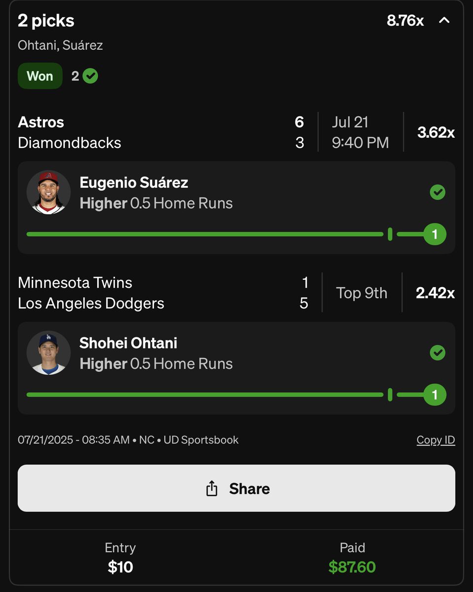 ItsPlayful_'s tweet image. Cash the round robin ✅✅
2 days in a row 🗣️
Underdog code PLAYFUL