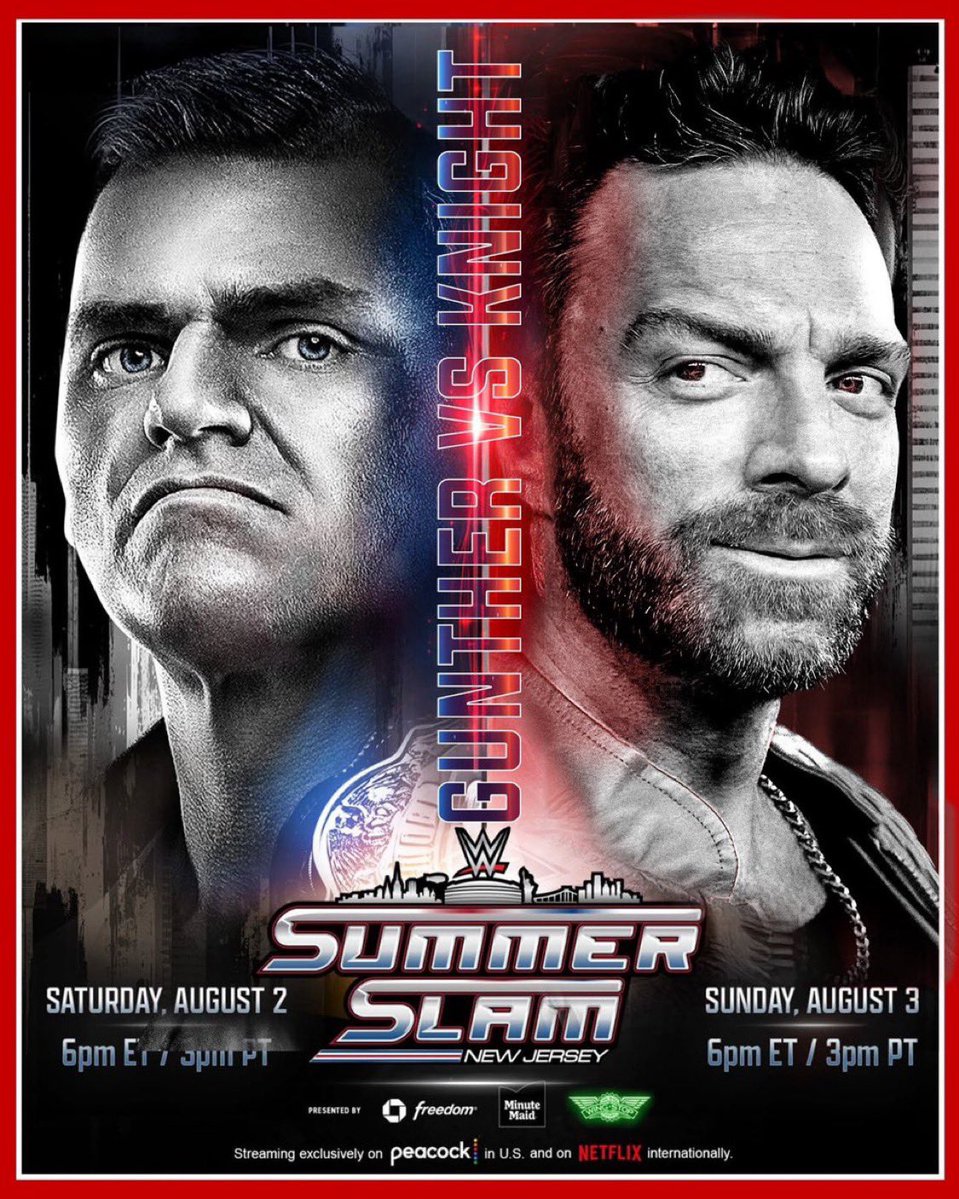 Carl_Knightmare's tweet image. This should’ve been the SummerSlam match