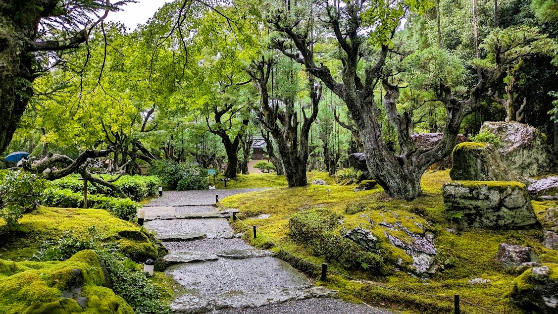 Tokyonobo's tweet image. In a corner of the Shozan Resort in northern Kyoto, there is a Japanese garden called Shozan Garden. Since we I had some time after lunch, I decided to explore the garden and the Japanese architecture within the grounds. #しょうざん庭園 #峰玉亭