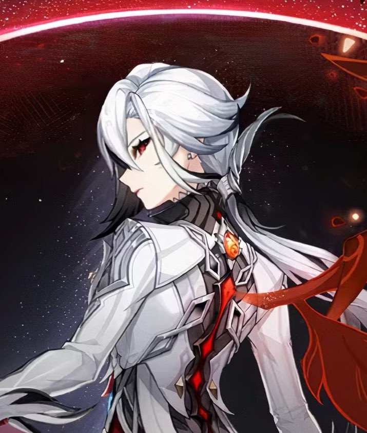 FUSHIGUR0's tweet image. arlebina paralleling each other with the crimson and white moons im obsessed