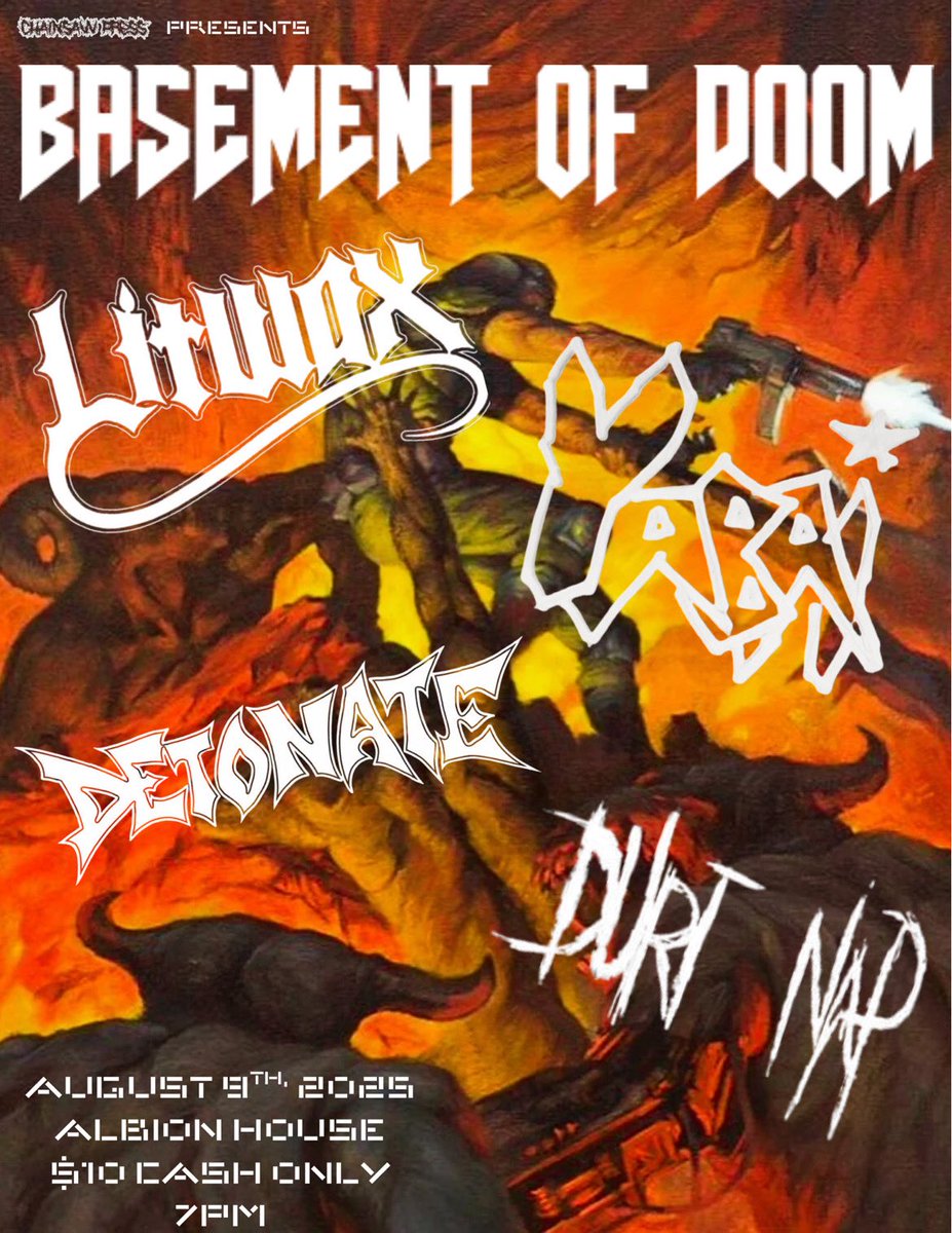 August 9th we throwing tf down