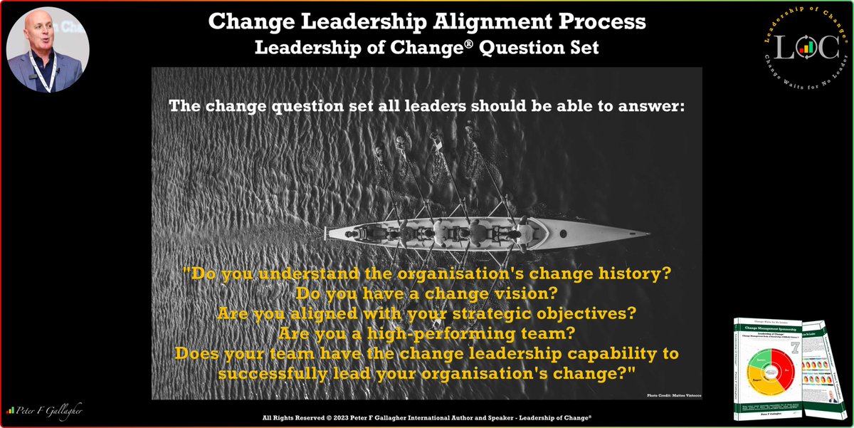 peterfgallagher's tweet photo. #LeadershipOfChange
Change Leadership Alignment
The change question set all leaders should be able to answer Do you have a change vision?
#Changeleadership
#ChangeLeadershipAlignment
https://t.co/SpvWY92Lqd https://t.co/wJpbWozDPn
