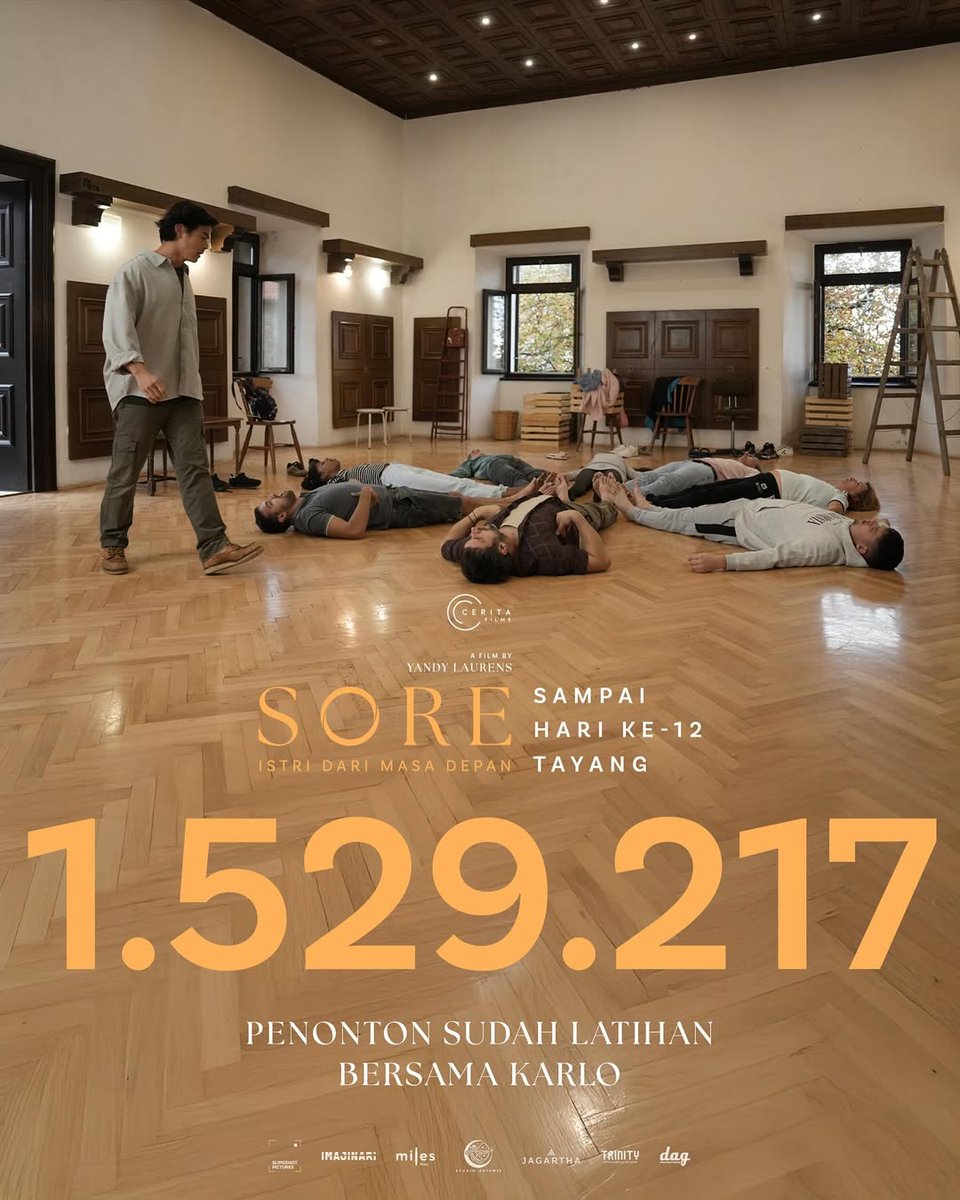 HabisNontonFilm's tweet image. SORE 1,5 juta penonton!
Udah ngalahin SUPERMAN di bioskop Indonesia. Gokil!