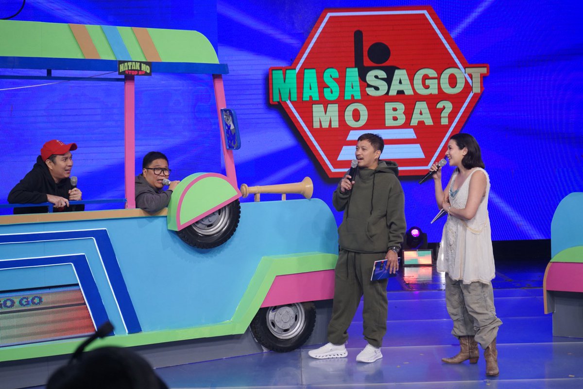 ⚠️ Team Go Go Go— Alex Calleja, Empoy, and Ruffa Mae Quinto!

 #MASASagotMoBa
#ShowtimeHereForYou
WATCH #ItsShowtime HERE:  
linktr.ee/itsshowtimena