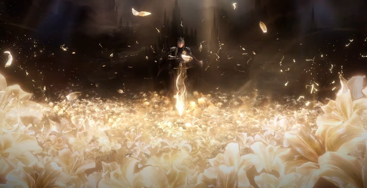 Yookes_'s tweet image. The way xav's new myth scratches that dark souls/elden ring aesthetic itch for me😭 sighs into the art backlog this goes