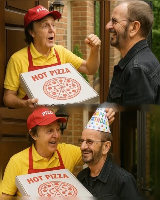 🎂 "¡Yo no pedí pizza!"
Así fue como Ringo Starr abrió la puerta… y se encontró con Paul McCartney disfrazado de repartidor.
Una fiesta secreta, 17 invitados y un regalo que llevaba 50 años esperando.
💛 La amistad beatle sigue viva.
🔗 elrocanrosaurio.com/notas/paul-mcc…