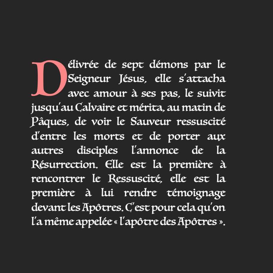 DioceseMonaco's tweet image. #saintdujour
Sainte Marie-Madeleine (Ier s.)
Pénitente, disciple du Christ