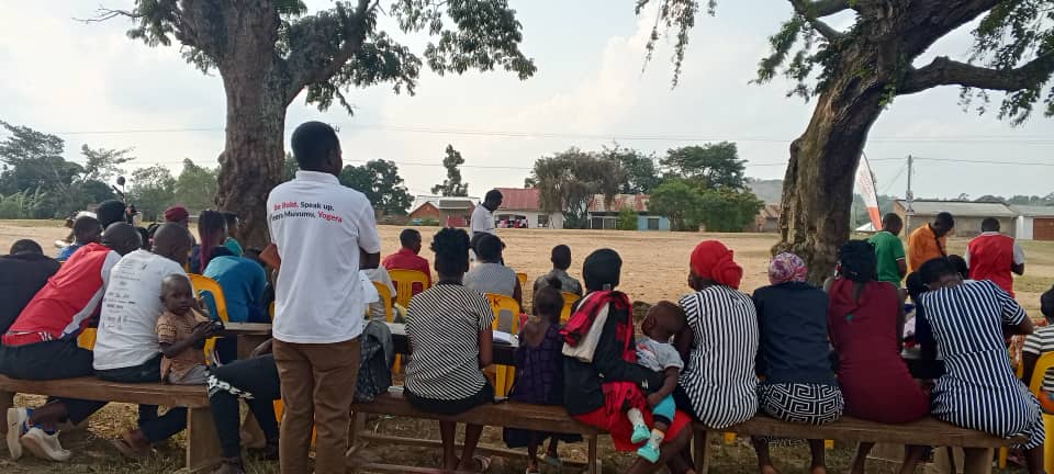 We shall win,we shall fight,and we shall end #teenagepregnancy in Namayumba sub county,thanks parents of nakedde village for joining the struggle,they promised to be our mirror at their village,so we shall win this small battle