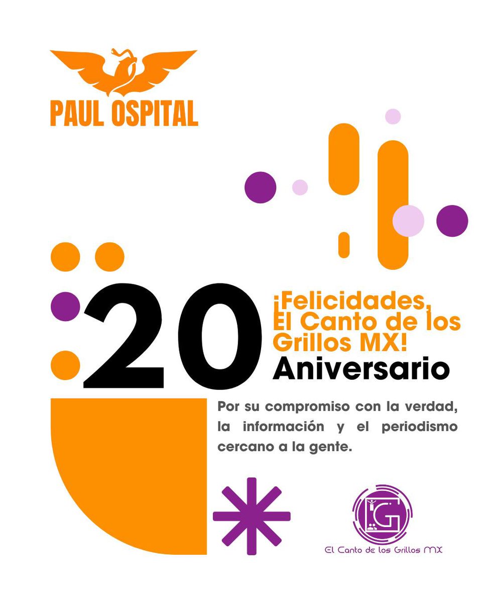 ¡Felicidades, <a href="/cantodegrillos/">E͎l͎ ͎C͎a͎n͎t͎o͎ ͎d͎e͎ ͎l͎o͎s͎ ͎G͎r͎i͎l͎l͎o͎s͎ MX</a>!