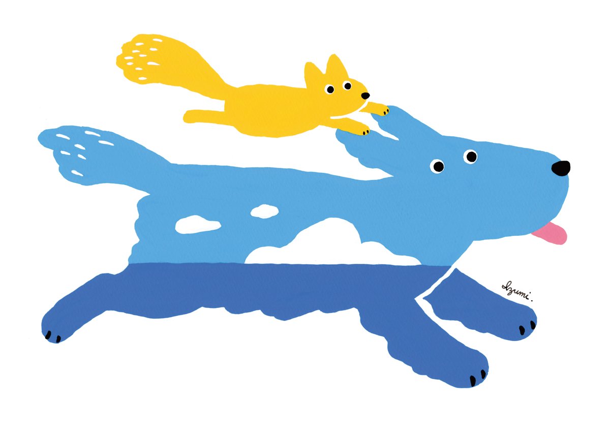 h19250007's tweet photo. 青空の犬
297×210cm

#illustration #art #일러스트 #插图 #イラストレーション #イラスト #アート #犬 #dog #リス #squirrel https://t.co/G9cW7gz8BT