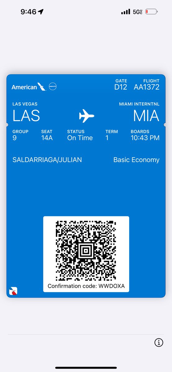 RedPillAries's tweet image. Group (9)
Flight AA 1372 (1) (1) (13) (37) (72)
1+3+7+2= (13)
Seat 14A = 5 (1)
Term (1)
Gate D12 (4) (3) = (7)
Boards 10:43pm = (8)