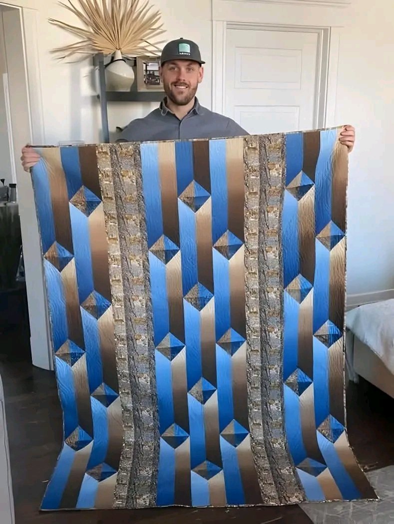 fopminui's tweet image. "I thought I'd failed as a mother when my 28-year-old son came home last Christmas and announced he was "taking up quilting to deal with stress."
His father immediately started making jokes about him turning into his grandmother, asking if he needed help picking out lipstick…