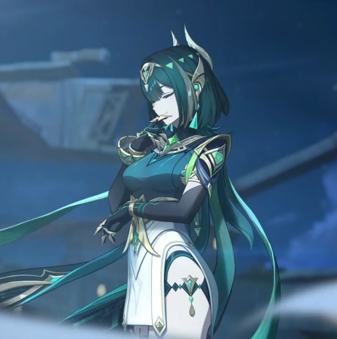 Trailblazer_TJ's tweet image. SHE IS LIKE THE CLEOPATRA OF GENSHIN IMPACT!!!😍
#Nefer #GenshinImpact #NodKrai