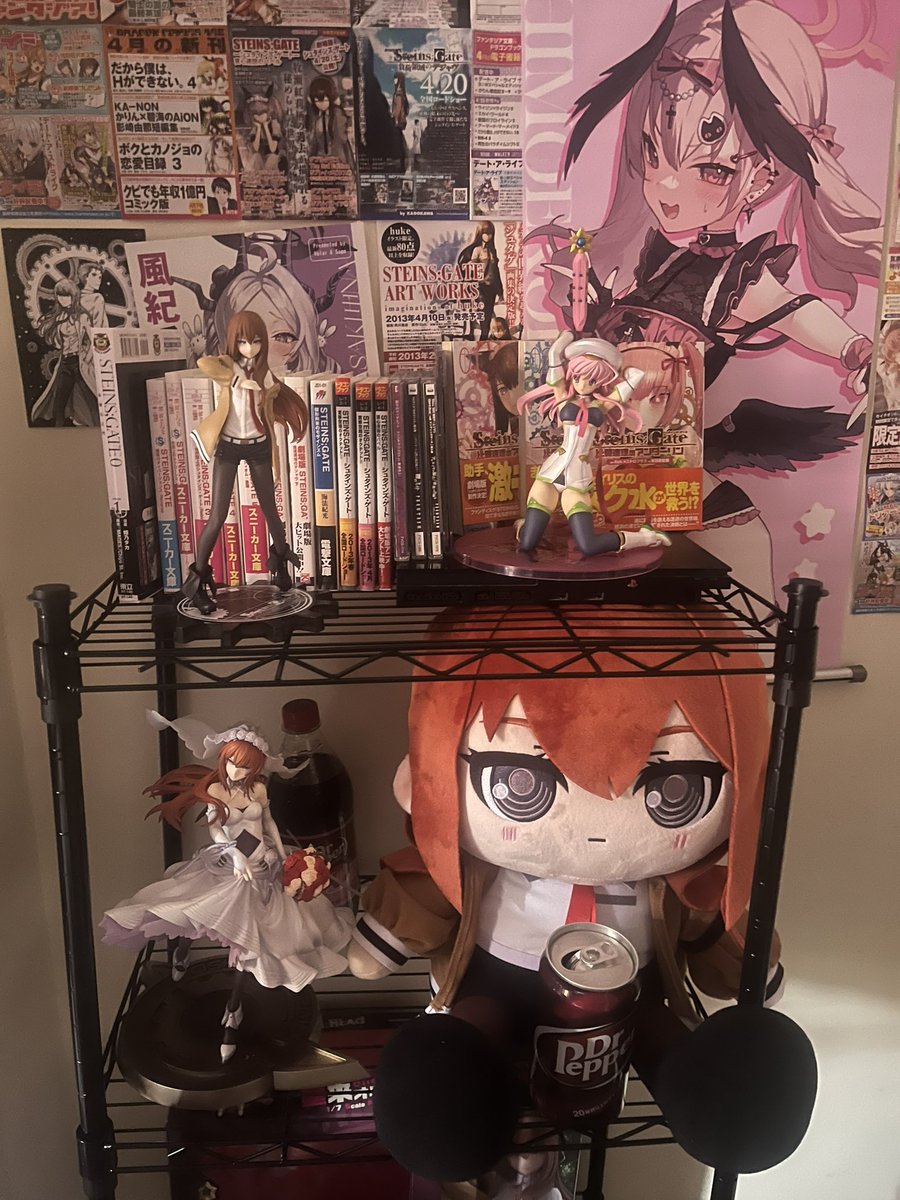 sayaplush's tweet image. shelf upd8… picked up some light novels but it still needs moar :c