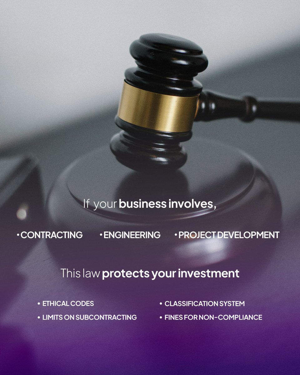 MeydanFreezone's tweet image. 🚨 Dubai just announced a major new law reshaping the contracting sector.
Law No. 7 of 2025 brings transparency, protects investors, and ensures fair competition across the emirate.
Whether you’re in construction or real estate this matters.
#Dubai #UAE #BusinessLaw