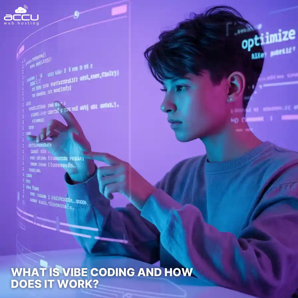 accuwebhosting's tweet image. Is writing every line of code becoming a bottleneck?

Explore Vibe Coding a smarter, faster way to build apps through conversation with AI. Ideal for students, startups, and solo devs.

#AIDevelopment #VibeCoding #RapidPrototyping #AccuWebHosting.