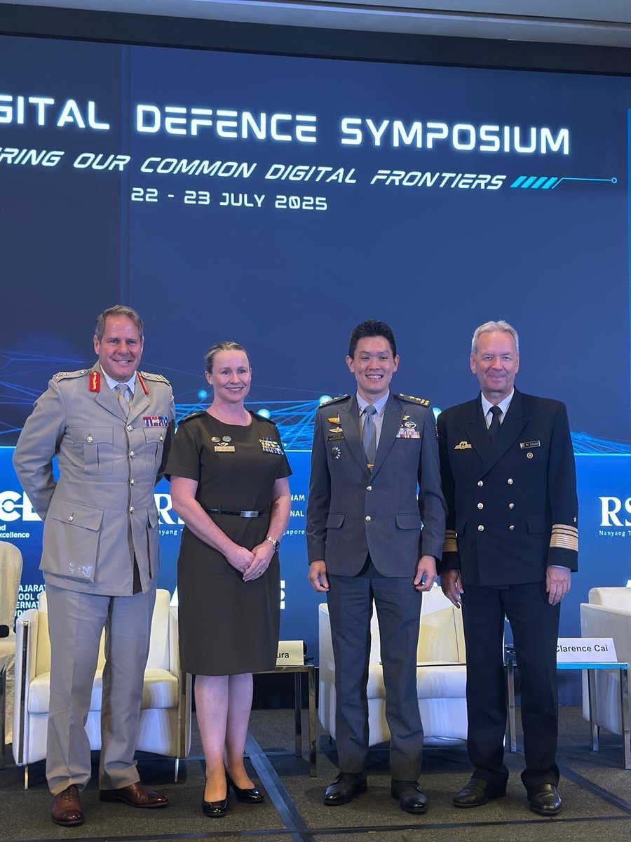 CJC_ADF's tweet image. I had the privilege of speaking at the 3rd Digital Defence Symposium. Your Cyber Domain is always on, and we work together with allies and partners to secure our common digital frontiers.