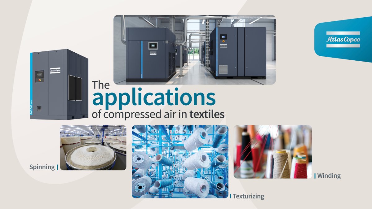 Whether your unit works with industrial textiles or handloom silks, your want to deliver the highest quality. Our compressed air systems can help. Let's assess your requirement today. Learn more and pick your technology: bit.ly/4kPxIEI