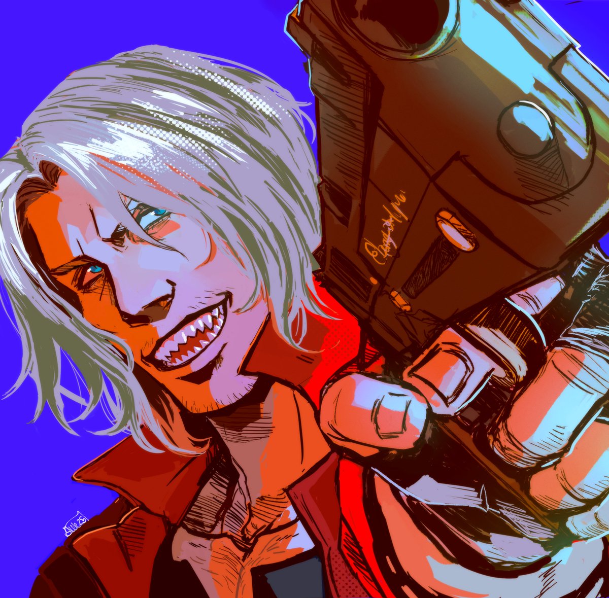 skelesass's tweet image. BINGO~!
#DMC #DevilMayCry5 #DevilMayCry #Dante #fanart #sketch