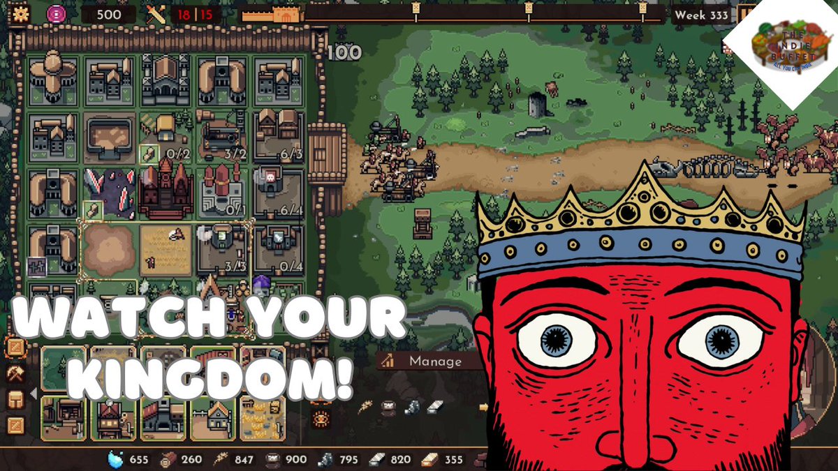 The Indie Buffet (@theindiebuffet) on Twitter photo With a tile based Kingdom Building aspect added to a tower based defense, I am enthralled with The King Is Watching! Watch tiles and protect your kingdom from goblin invasions in one unique experience!
<a href="/TKIWGame/">The King is Watching - OUT NOW on Steam π</a>
youtu.be/fzFLCQ4gNXk With a tile based Kingdom Building aspect added to a tower based defense, I am enthralled with The King Is Watching! Watch tiles and protect your kingdom from goblin invasions in one unique experience!
<a href="/TKIWGame/">The King is Watching - OUT NOW on Steam π</a>
youtu.be/fzFLCQ4gNXk