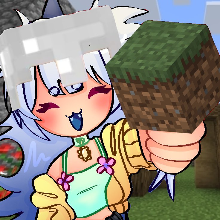 VClubSandwich's tweet image. GETTING DMS ABOUT VTUBER DRAMA but the talents and I were busy building a little castle in minecraft... 🥹🥹
