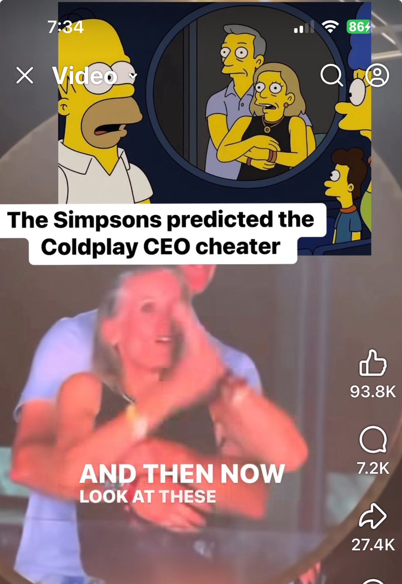 MustangMan_TX's tweet image. AI is out of control! According to a little research this was not a 2015 or 2017 episode of The Simpsons as is being widely circulated! 🤦♂️