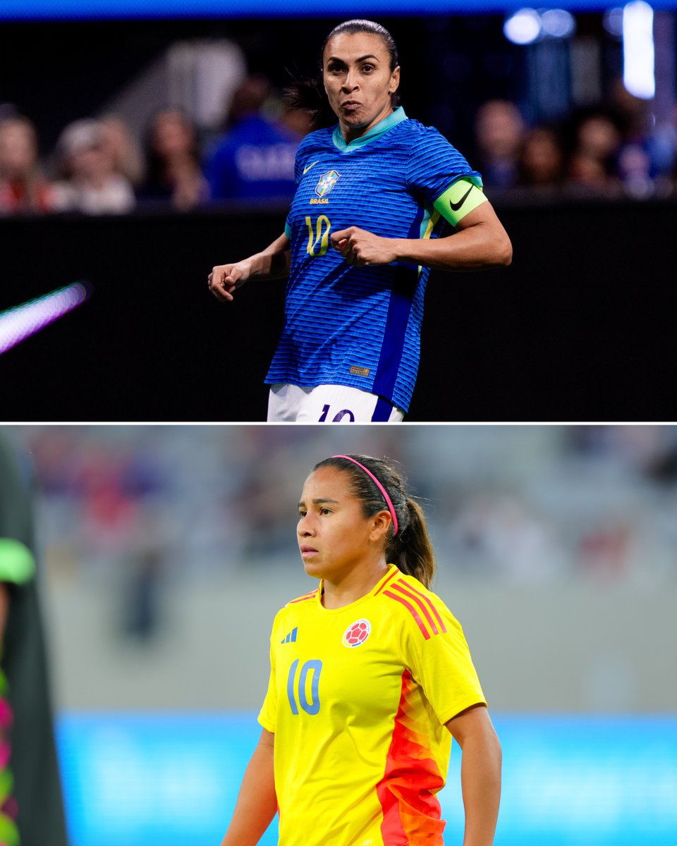 NWSLBoston's tweet image. Marta 🇧🇷 vs. Leicy Santos 🇨🇴
Brazil and Colombia clash in their final Copa América group stage match this Friday. It’s must-watch.
Watch party details & RSVP: nwslboston.typeform.com/to/dpu4xFoq