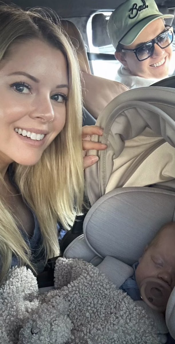 JmacandKatie's tweet photo. Welcome home sweet baby Archer! #katiemccartney #jessemccartney #archermccartney #babymac https://t.co/5At8COXVbz