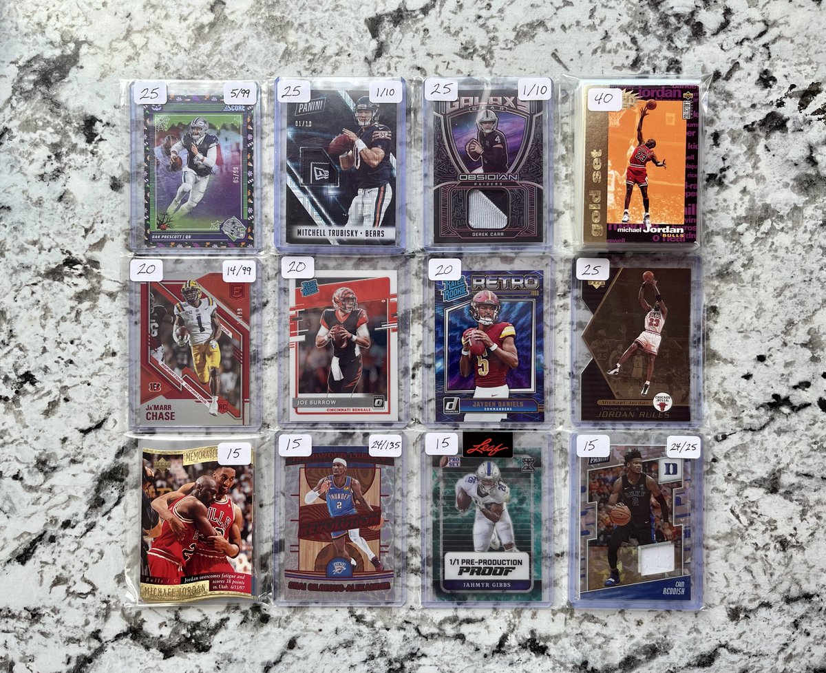SpeshSportsTM's tweet image. Cards For Sale
SPx Kobe Bryant die-cut gold PSA 8 - $240
Memorable moments - complete set
UD gold set - complete set
+shipping
@TheHobby247 @HobbyRetweet_ @SportsCardDeals @westcards28 @Mock10Breaks @84baseballcards