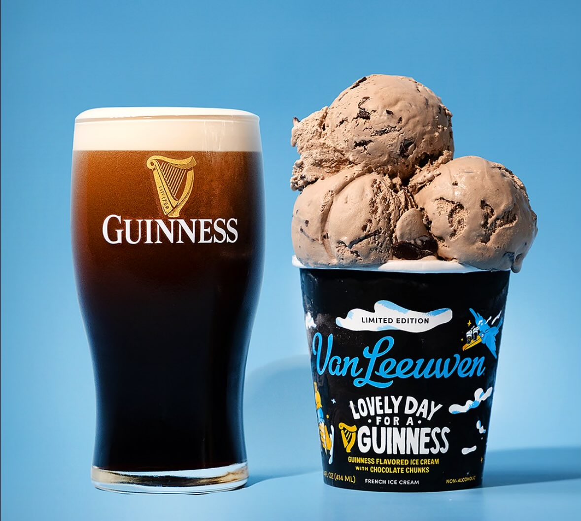 WUTangKids's tweet image. Now I want a Guinness with a scoop of Guinness ice cream in it