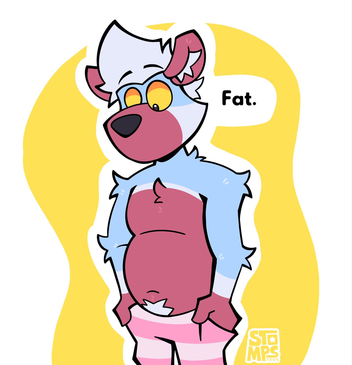 StompsYeen's tweet image. Fat