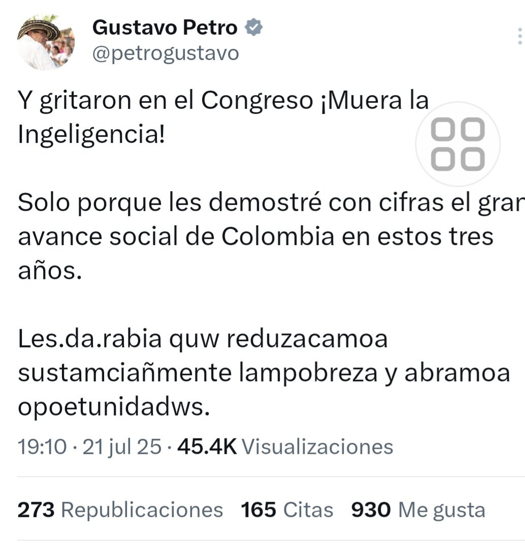¿Ironía involuntaria? 

¿O un grito libertario en contra de la ortografía y sus cadenas?