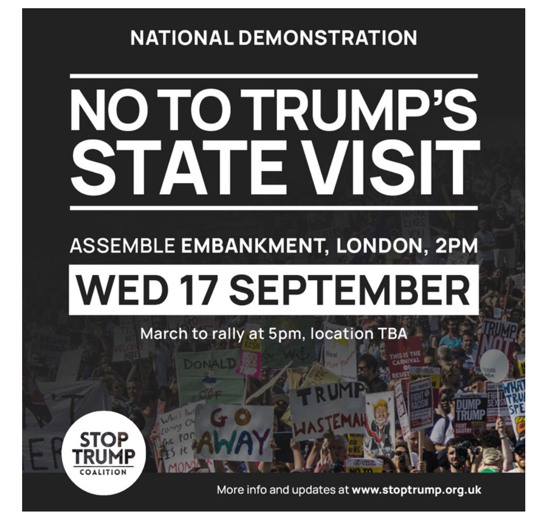 theAliHaydor's tweet image. Trump is coming to the UK. Pledge to join the protests
stoptrump.org.uk