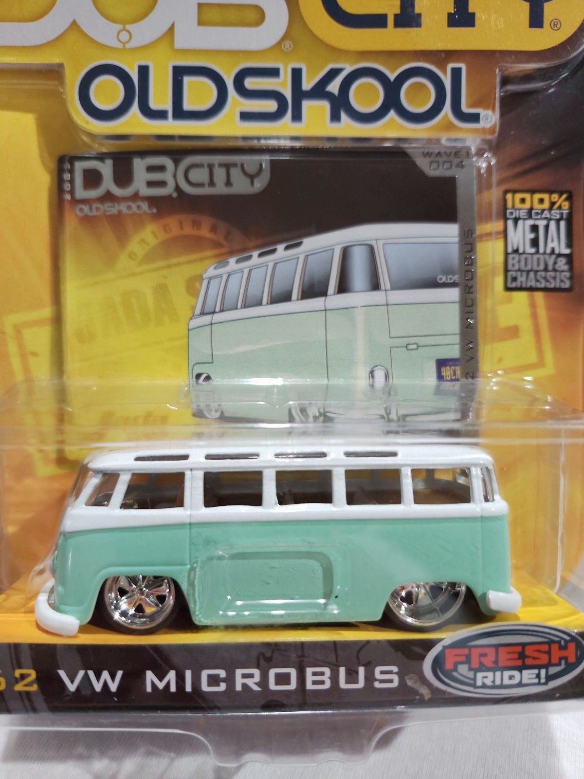 未開封！　DUB CITY 1962 VW BUS 1/24スケール　しぶい紫色 Jada Dub City Old Skool '62 VW Microbus #4 - 1:64 | eBay