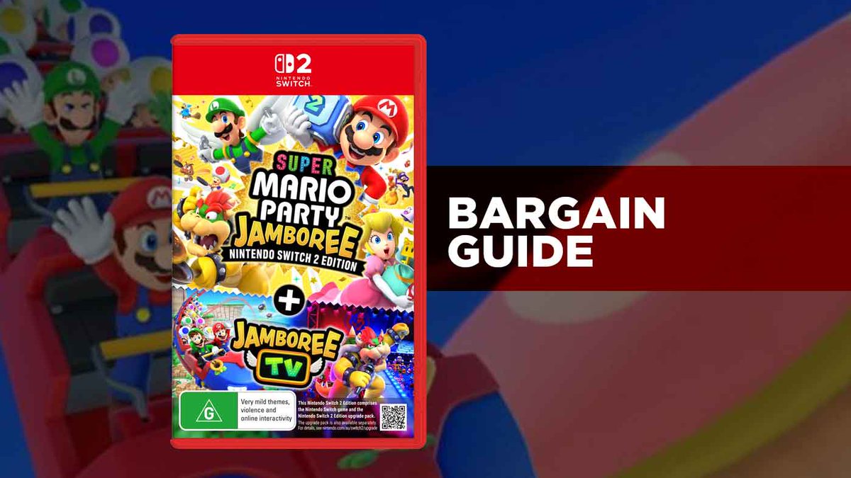 PressStartAU's tweet image. Super Mario Party Jamboree - Nintendo Switch 2 Edition + Jamboree TV - The Cheapest Australian Day One Bargains press-start.com.au/bargain-guides…