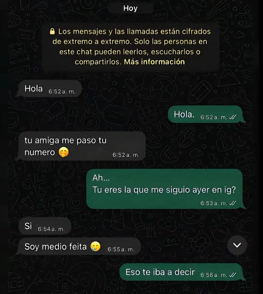 Vaya grito he pegao con el ultimo mensaje