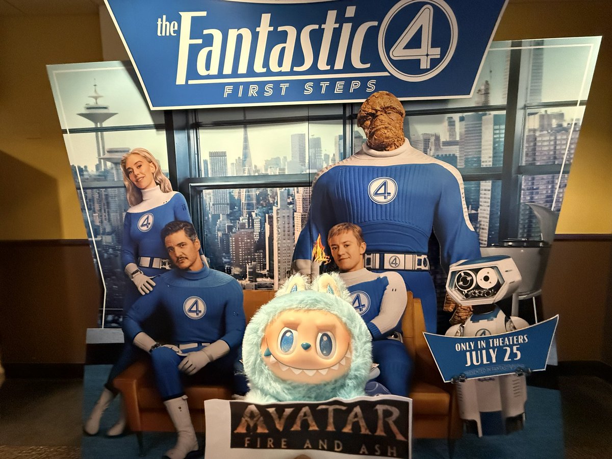 MaggieM_in_LA's tweet image. #AvatarFireAndAsh trailer in 3D looks promising. Visually stunning and there are many wonderful creatures . The battle will be epic ! About to watch #TheFantasticFour , so excited 🙌