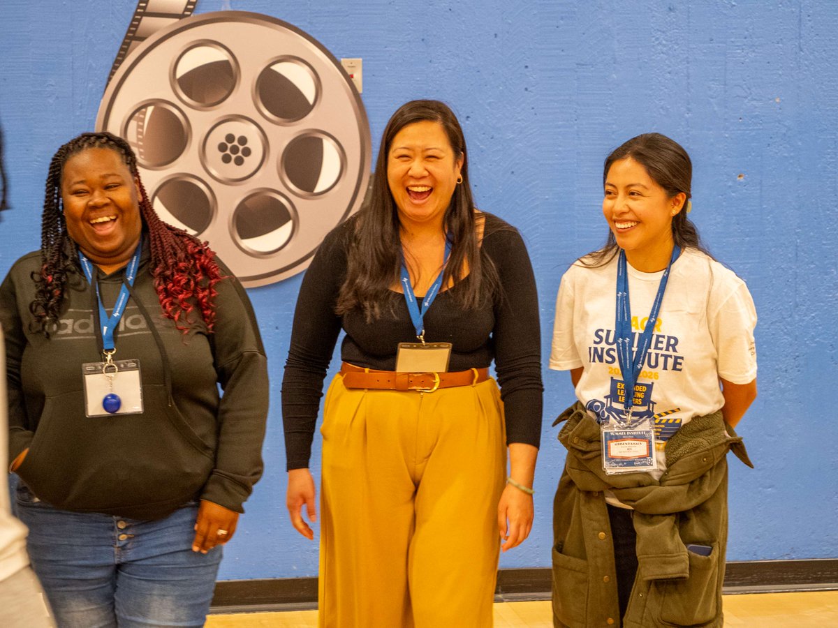 BACRdotORG's tweet image. And that is a WRAP 🎬 on this year's Summer Institute – where our phenomenal #ExpandedLearning staff gathered under 1 roof to invest in themselves, quality programming, and connection. Thank you to all who made this experience possible!
#BACR #AfterschoolforAll #BayArea